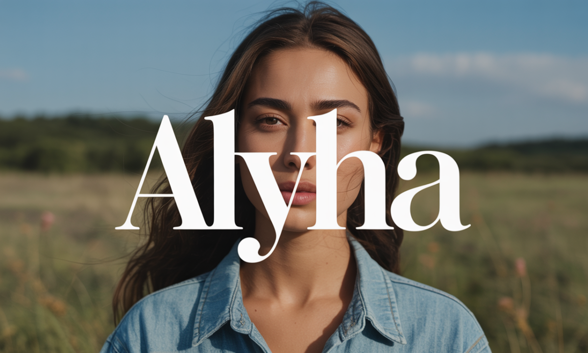 Illustration symbolique liée à l’origine du prénom Alyha