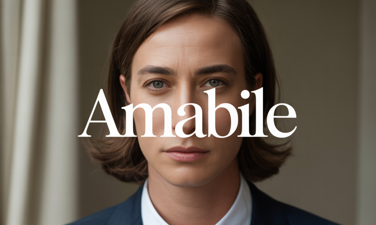 Illustration symbolique liée à l’origine du prénom Amabile