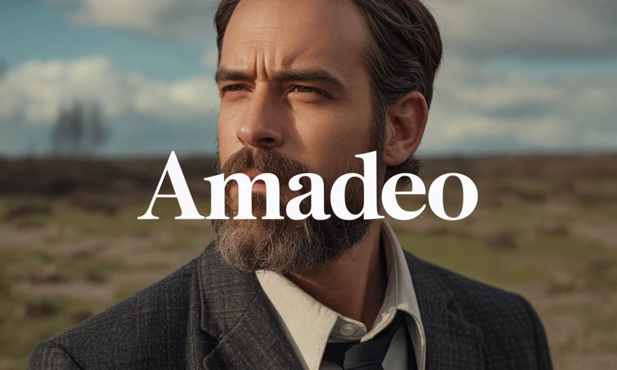 Illustration symbolique liée à l’origine du prénom Amadeo