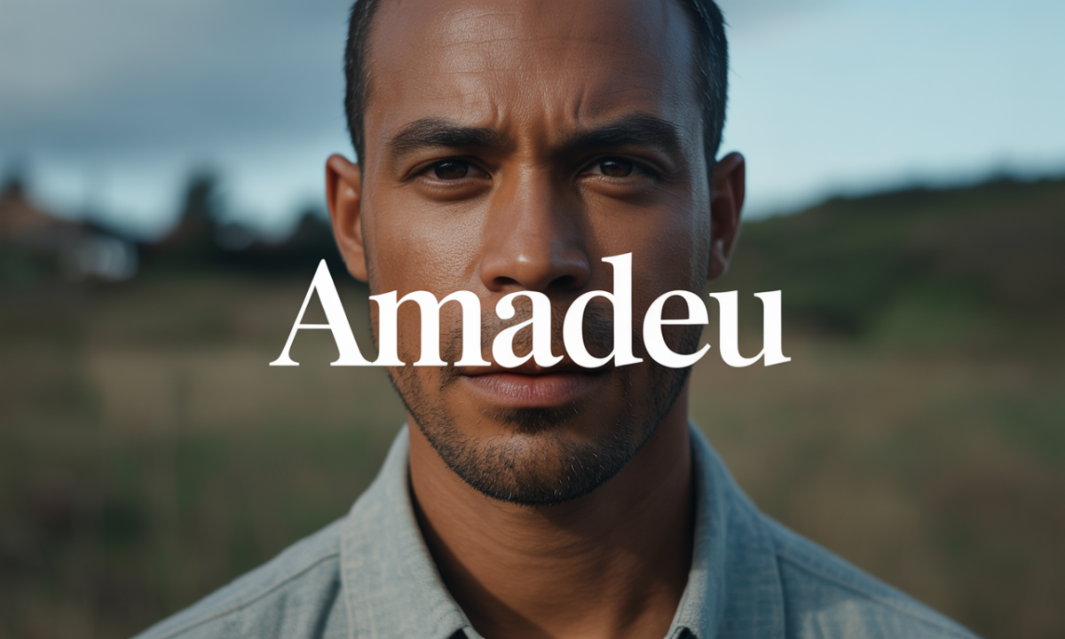 Illustration symbolique liée à l’origine du prénom Amadeu