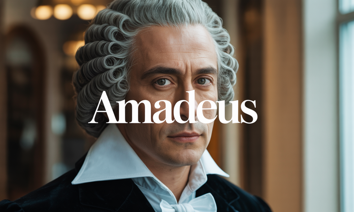 Illustration symbolique liée à l’origine du prénom Amadeus
