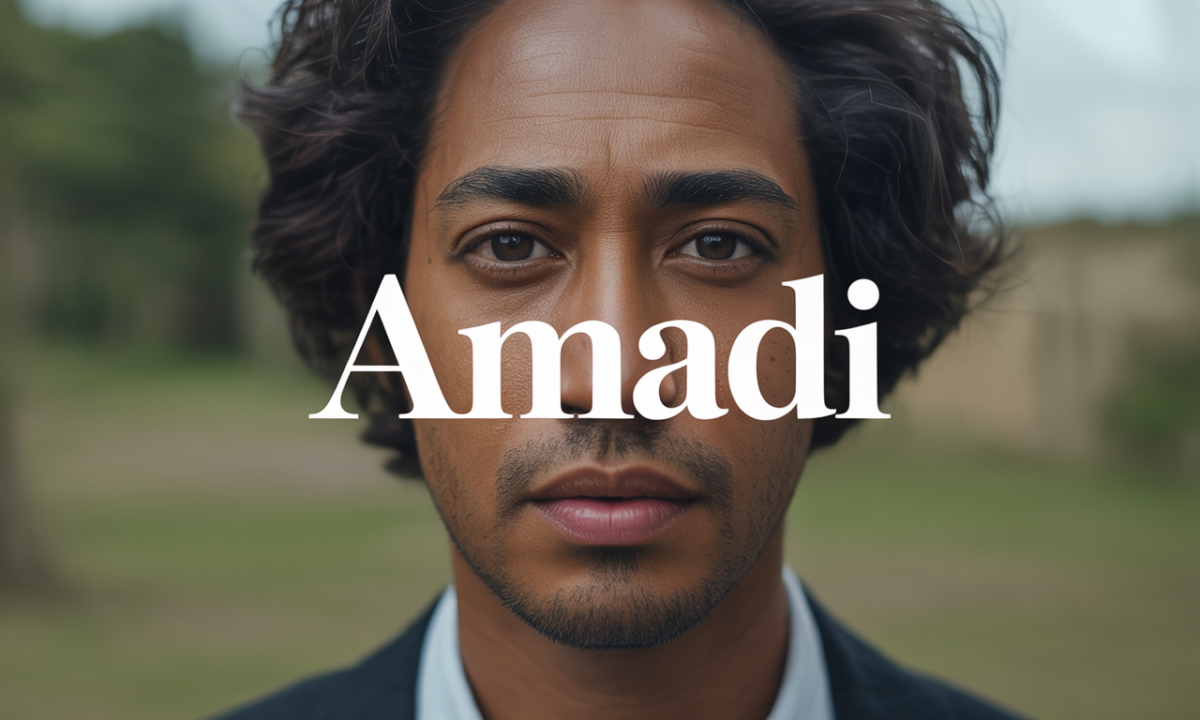 Illustration de Amadi, Prénoms