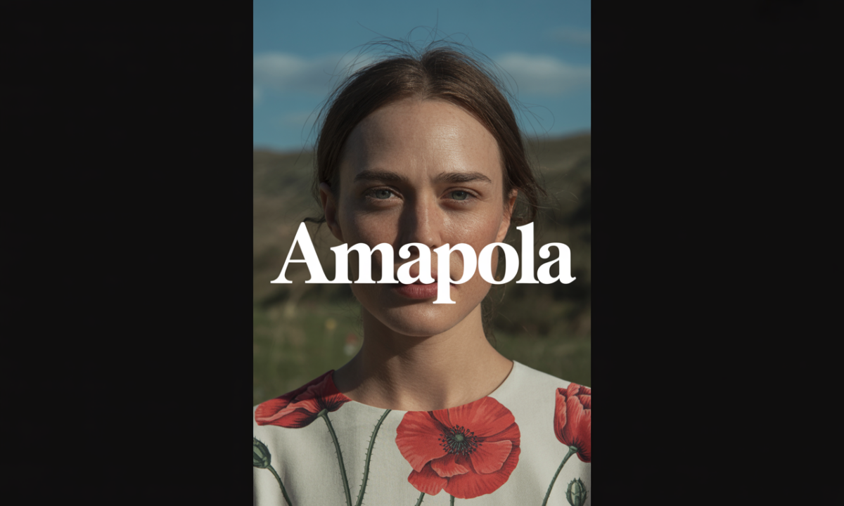 Illustration symbolique liée à l’origine du prénom Amapola