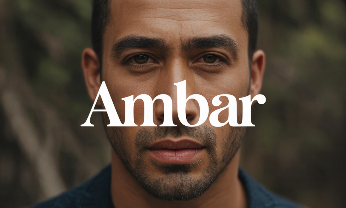 Illustration symbolique liée à l’origine du prénom Ambar