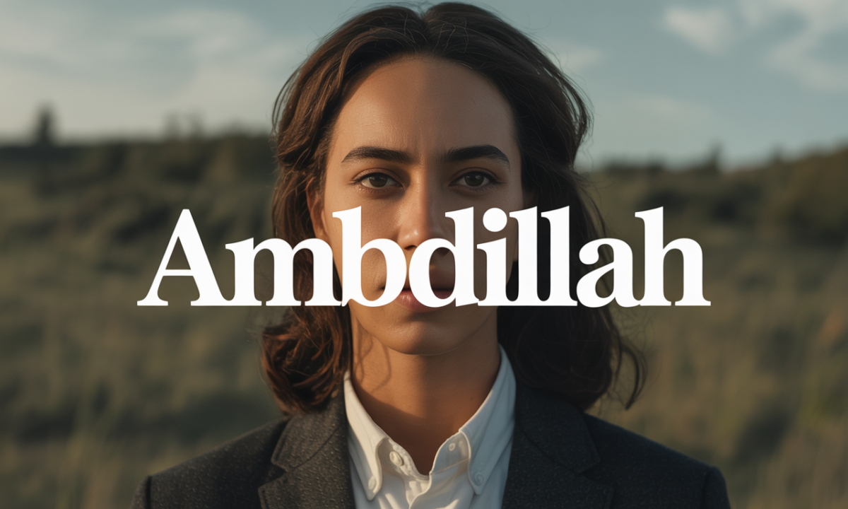 Illustration symbolique liée à l’origine du prénom Ambdillah