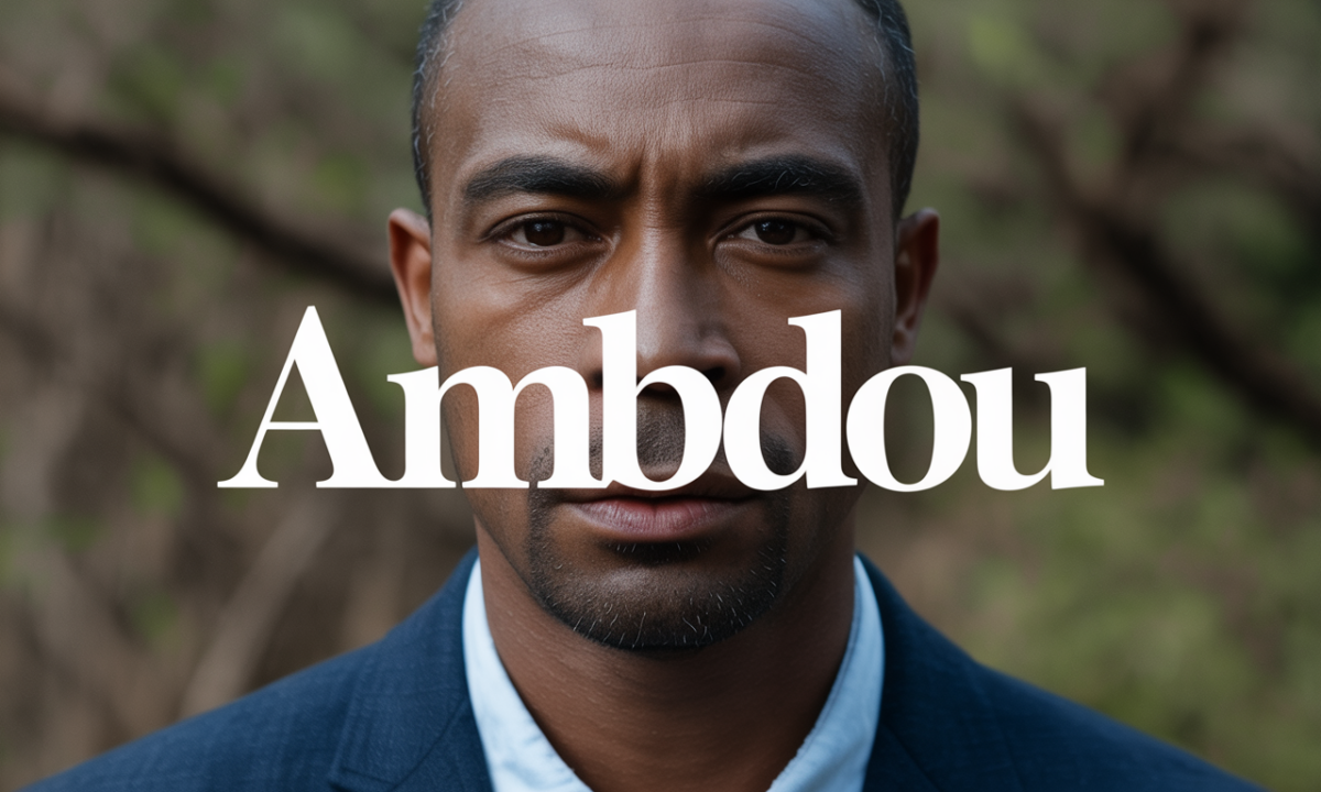 Illustration symbolique liée à l’origine du prénom Ambdou