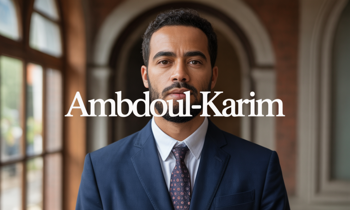 découvrez ambdoul-karim, un prénom unique et significatif, riche en histoire et en culture. apprenez-en plus sur son origine et sa signification.
