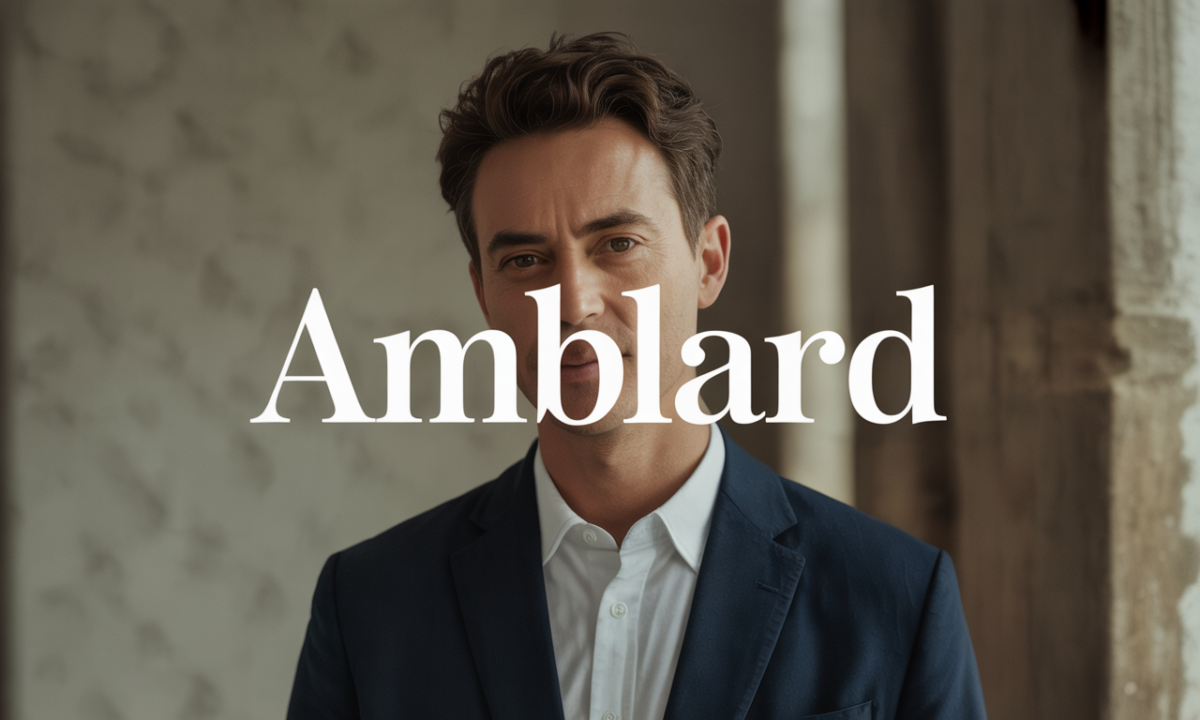 Illustration de Amblard, Noms de famille