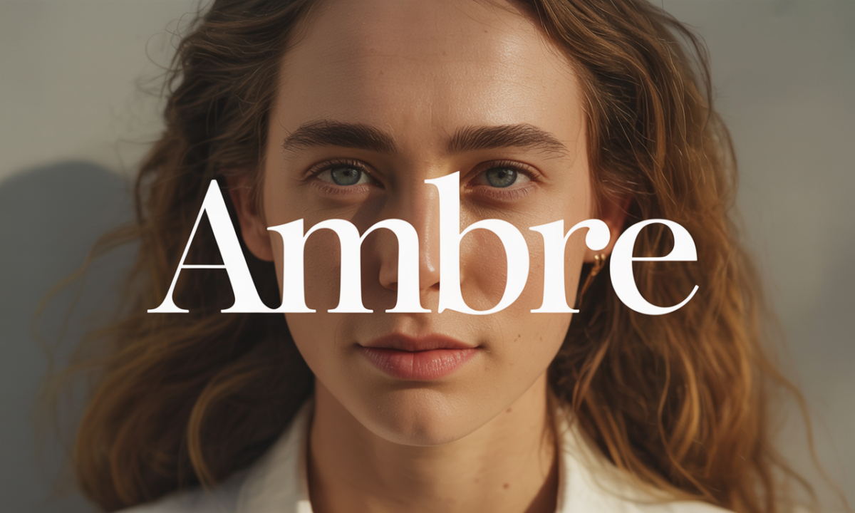 Illustration symbolique liée à l’origine du prénom Ambre