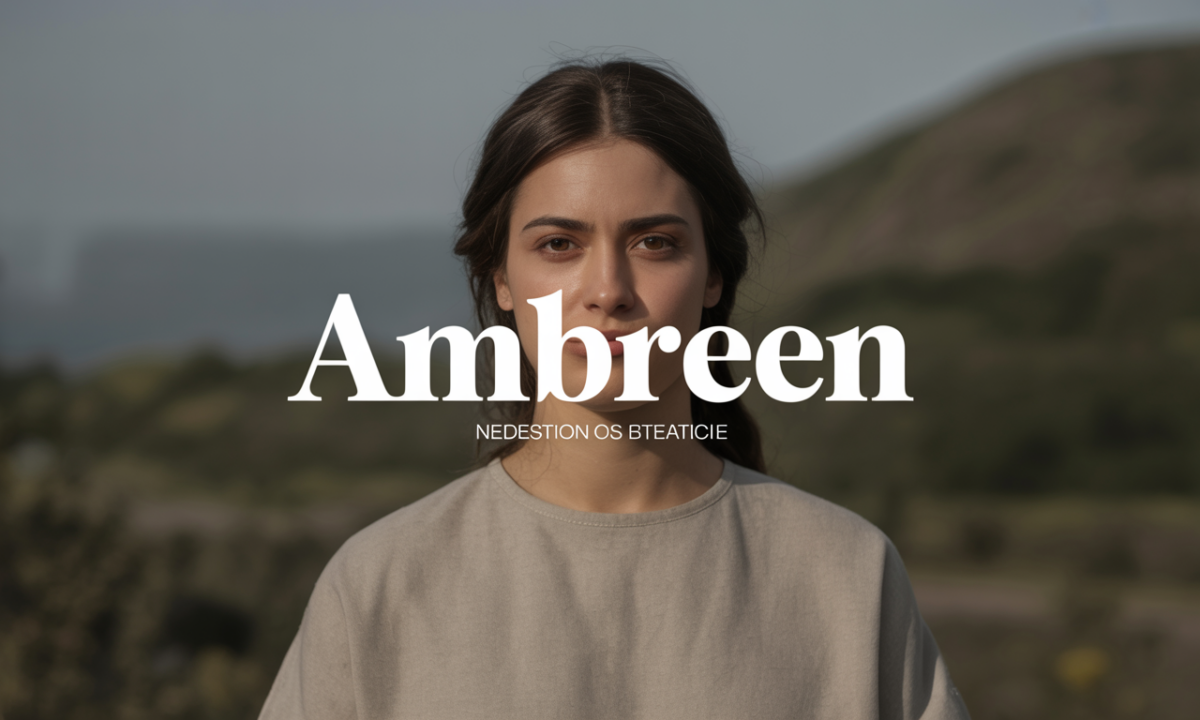 découvrez ambreen, une marque/nom synonyme d'élégance et de qualité, offrant des produits/services uniques adaptés à vos besoins.