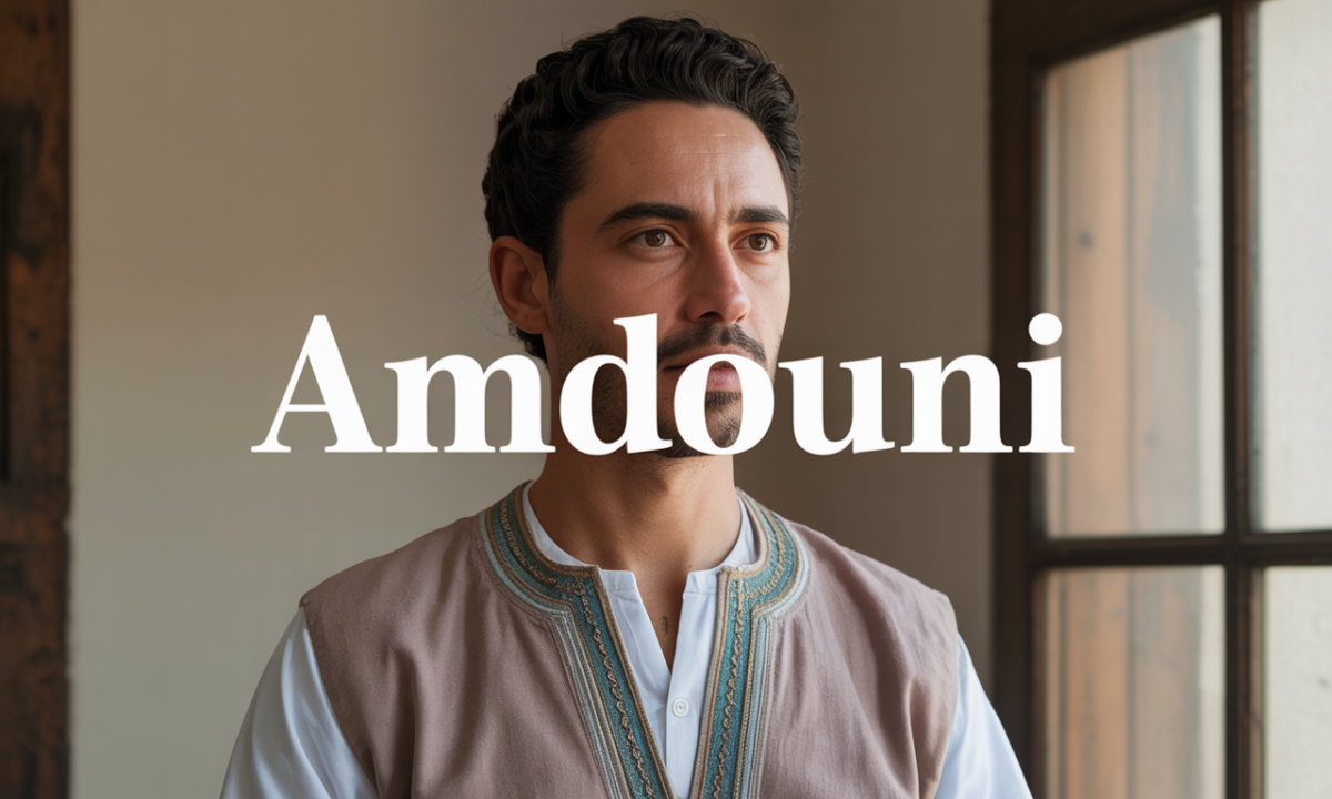 Illustration de Amdouni, Noms de famille