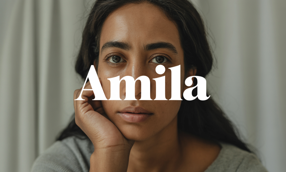 Illustration symbolique liée à l’origine du prénom Amila