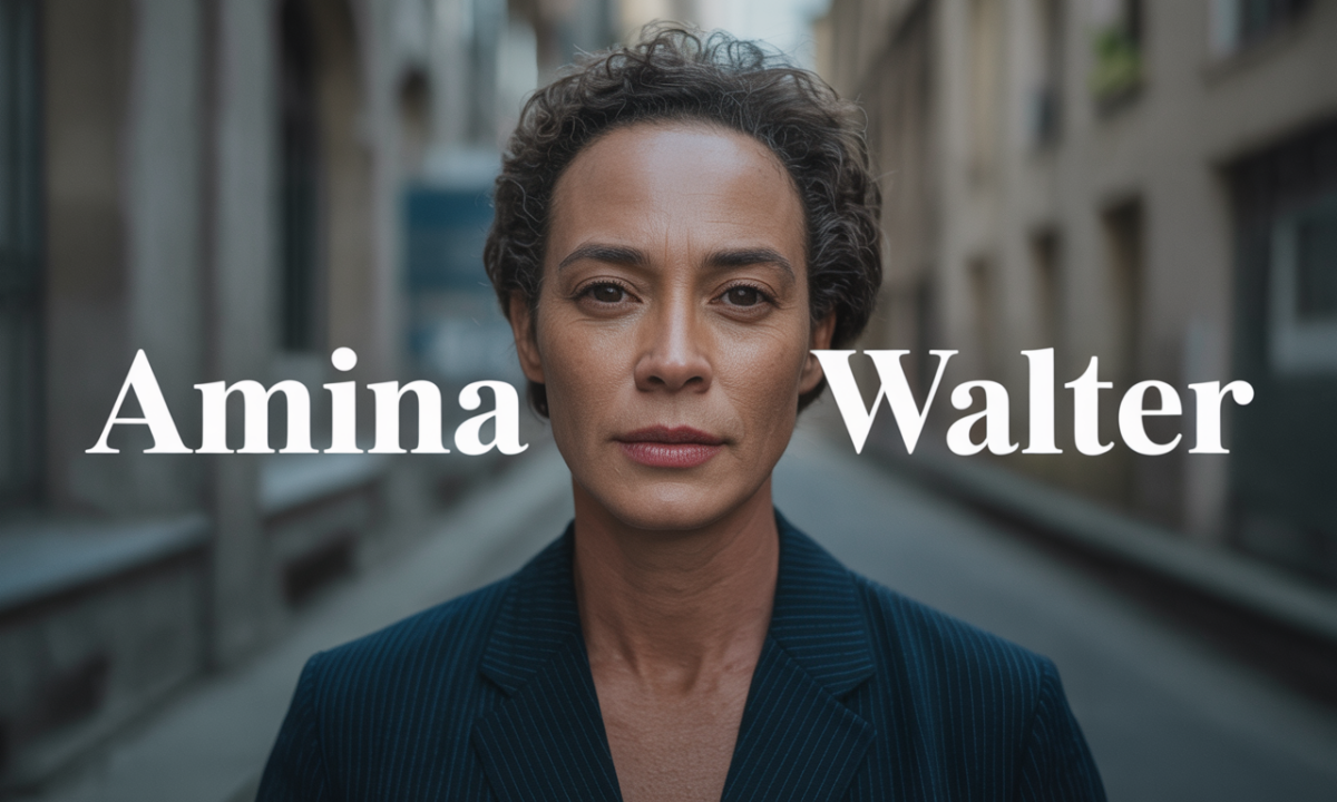 Illustration de Amina Walter, personnalité publique