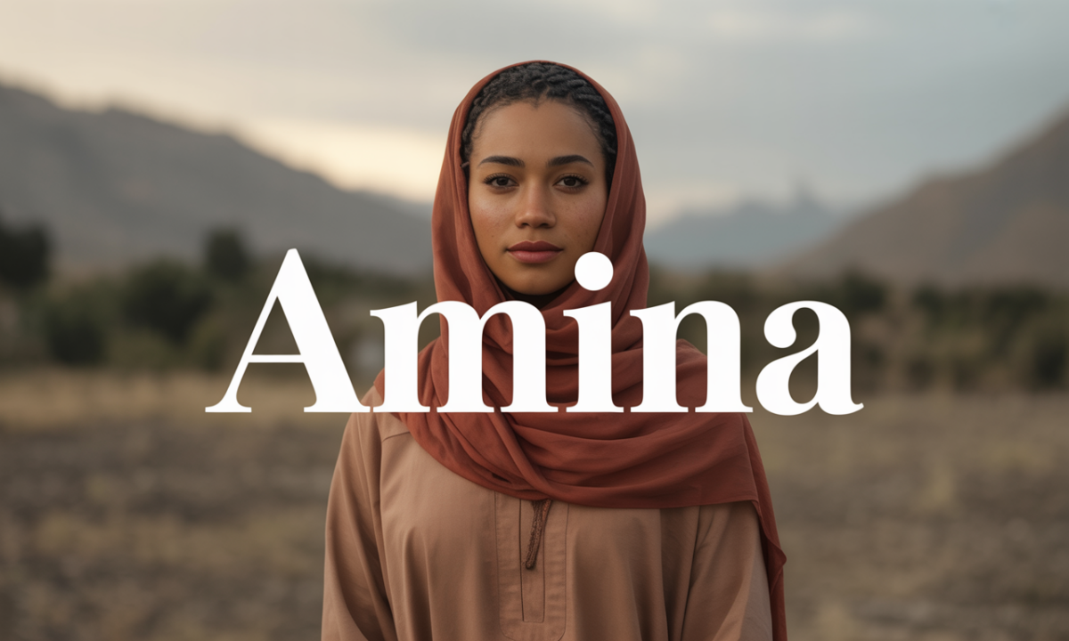 Illustration de Amina, Prénoms