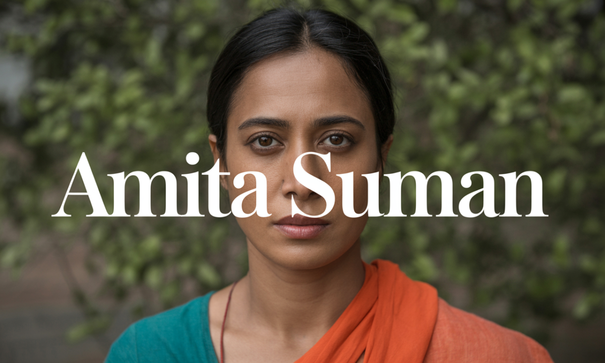 Illustration de Amita Suman, personnalité publique