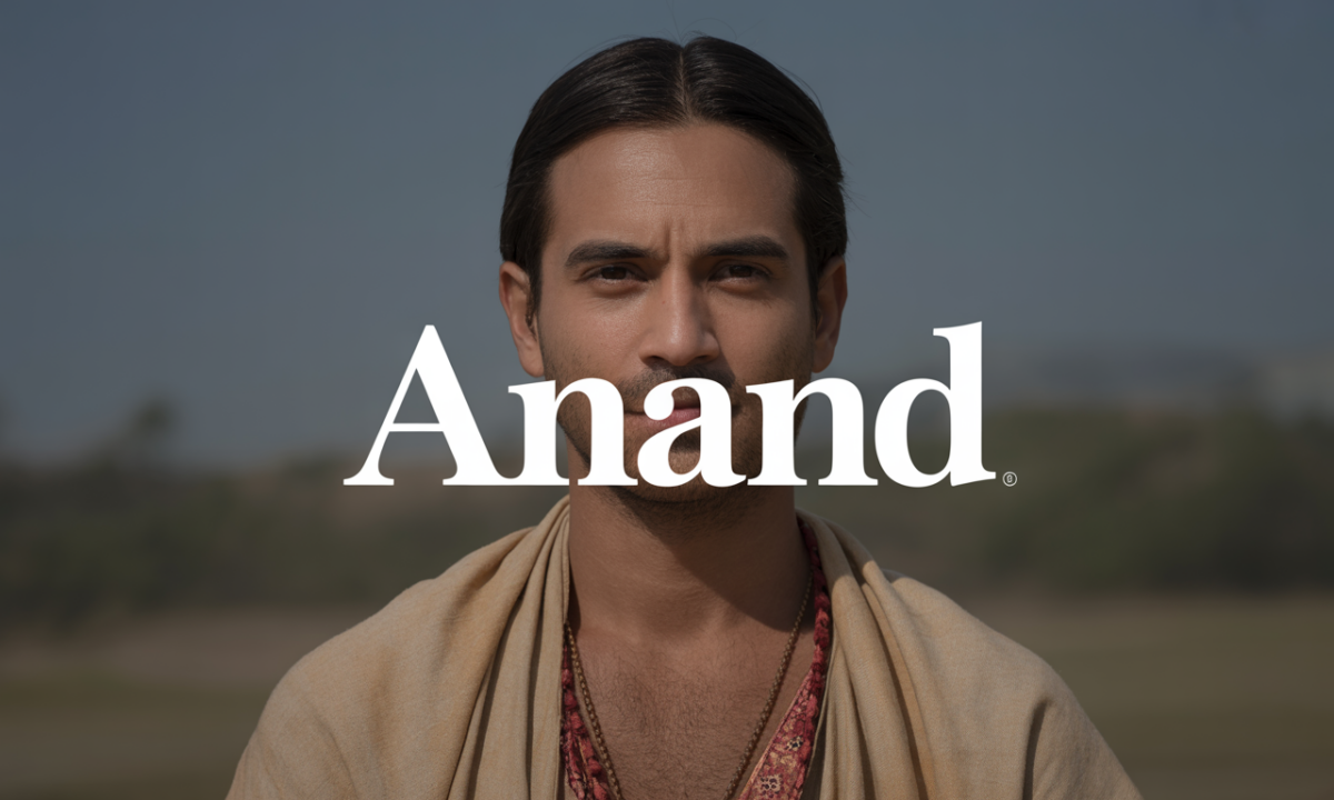 Illustration de Anand, Prénoms