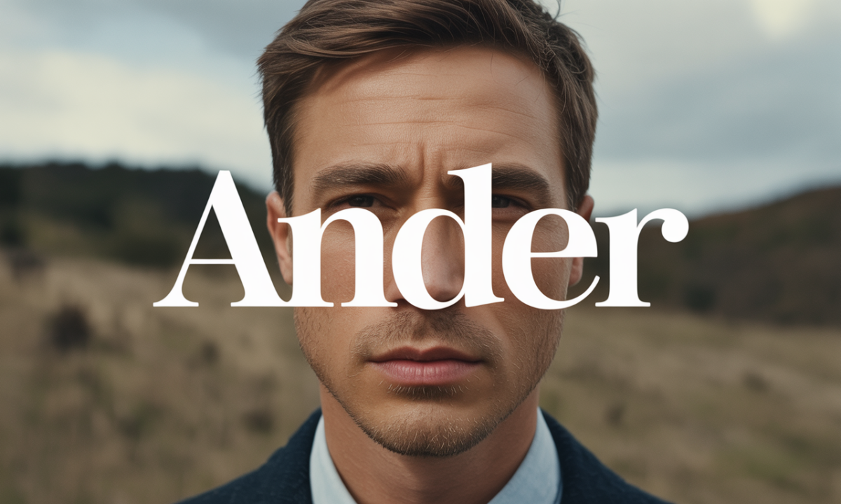 Illustration symbolique liée à l’origine du prénom Ander