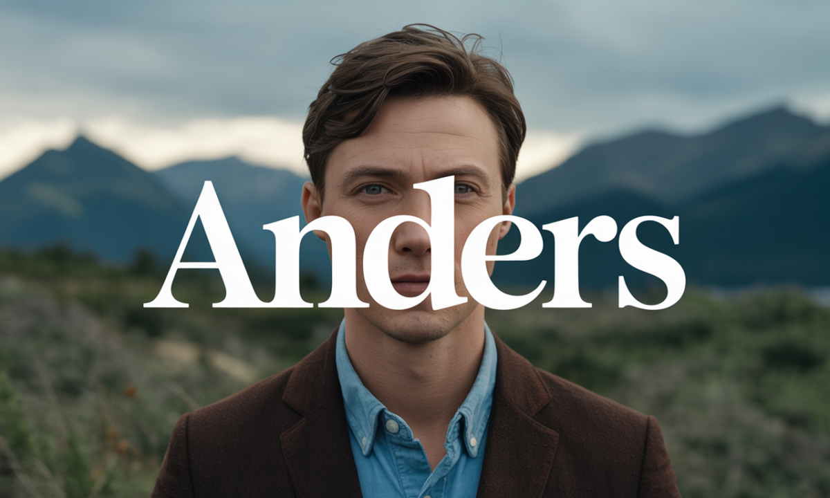 Illustration de Anders, Prénoms