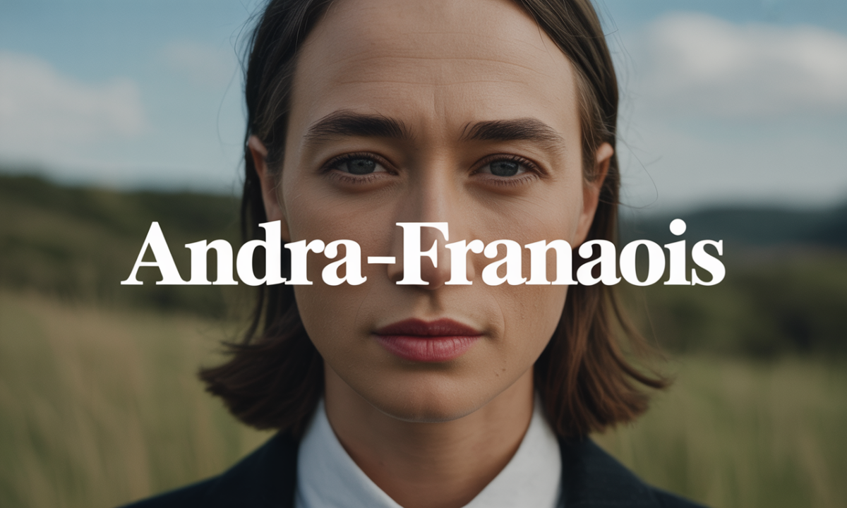 découvrez andra françois, un talent exceptionnel alliant créativité et passion pour des projets uniques et inspirants.