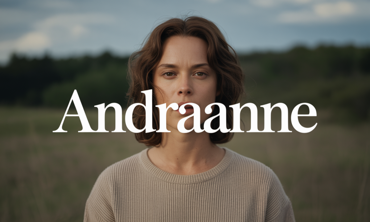 Illustration de Andraanne, Prénoms