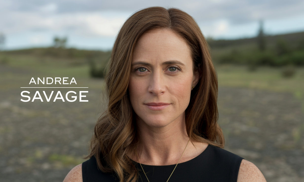 Illustration de Andrea Savage, personnalité publique