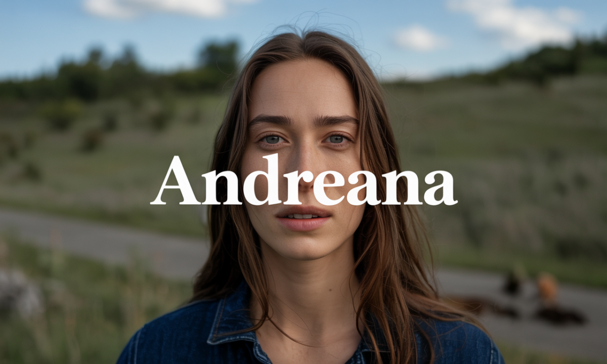 Illustration symbolique liée à l’origine du prénom Andreana