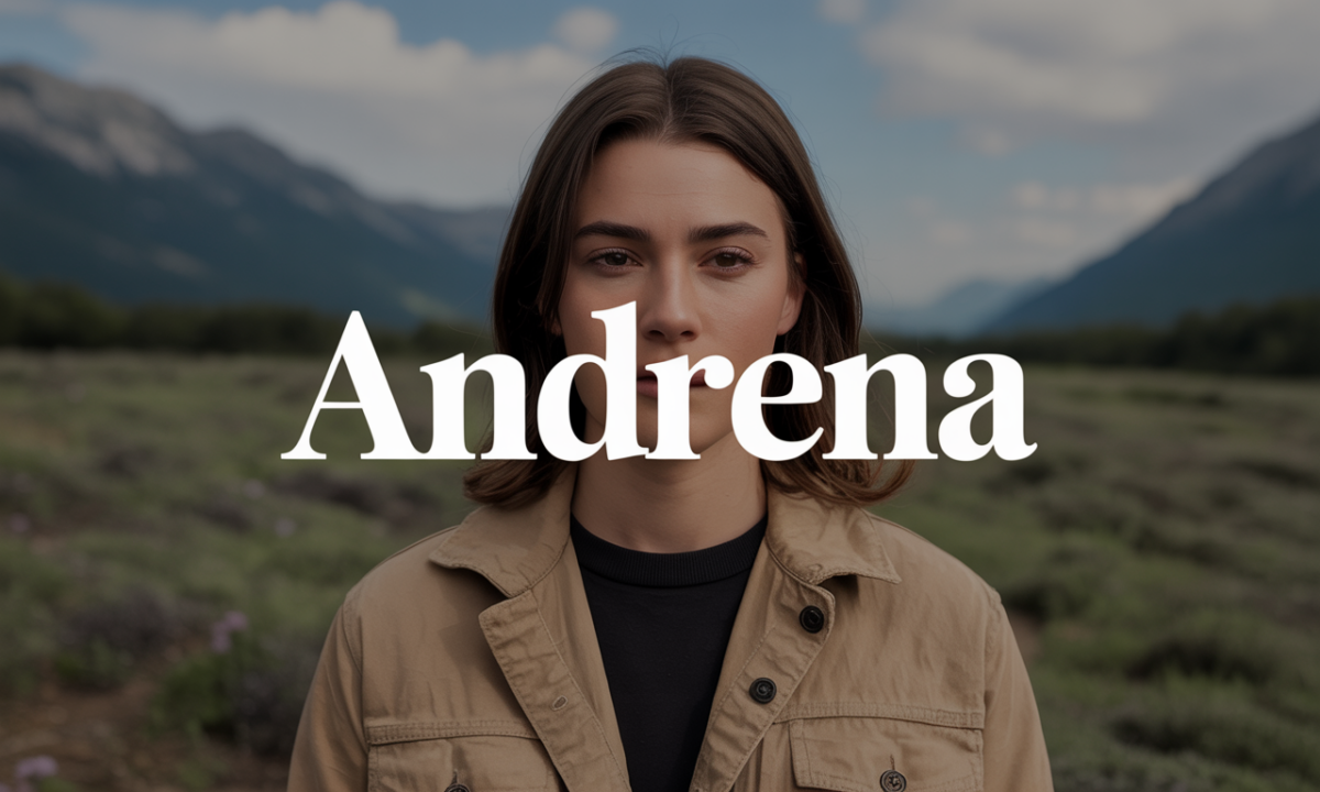 Illustration symbolique liée à l’origine du prénom Andrena