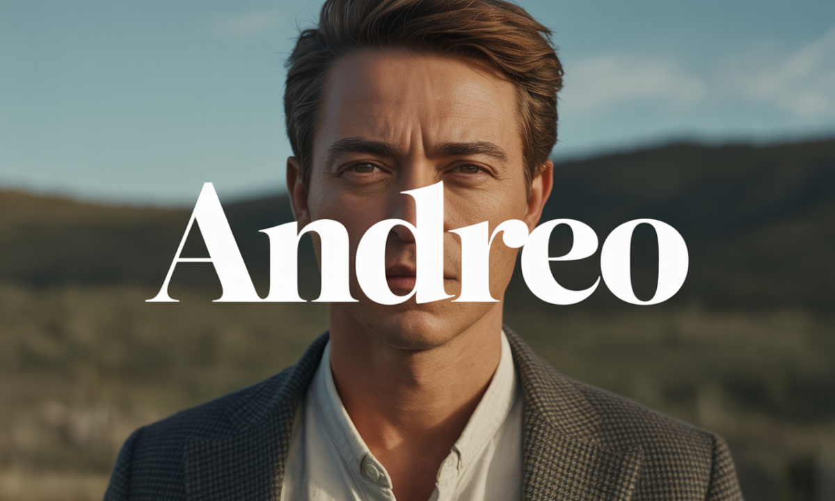 Illustration symbolique liée à l’origine du prénom Andreo