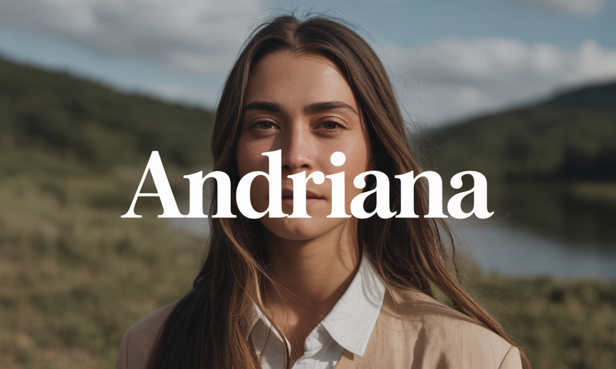 Illustration de Andriana, Prénoms