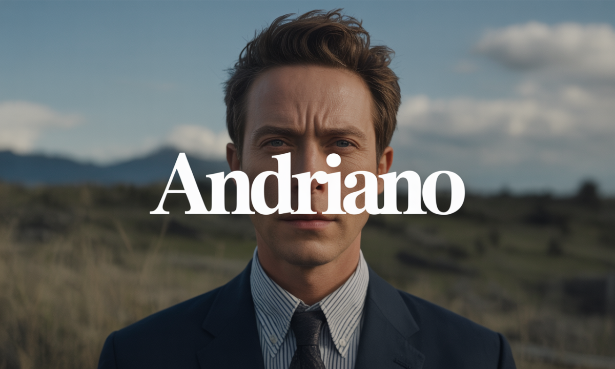 Illustration de Andriano, Prénoms