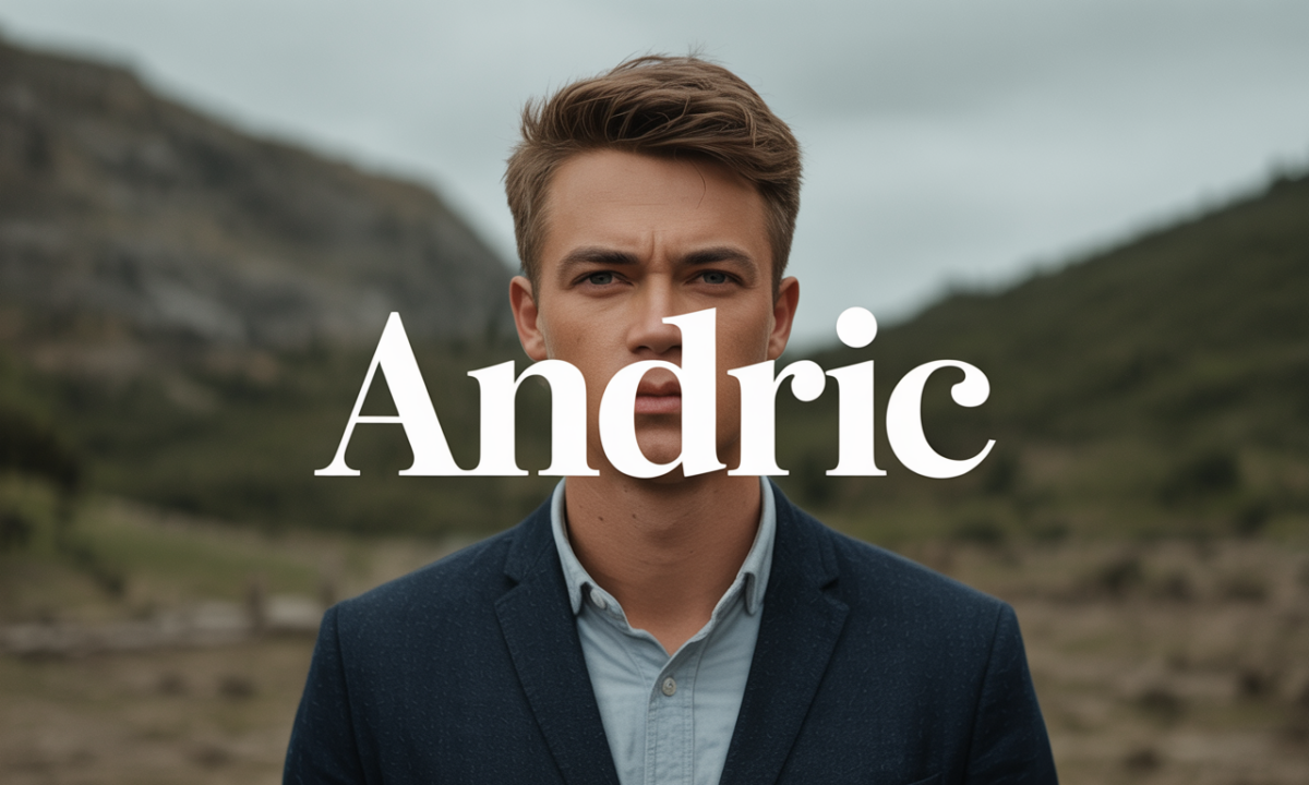 Illustration de Andric, Prénoms