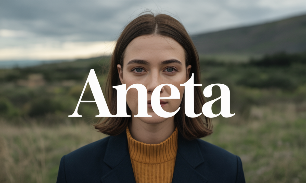 Illustration symbolique liée à l’origine du prénom Aneta