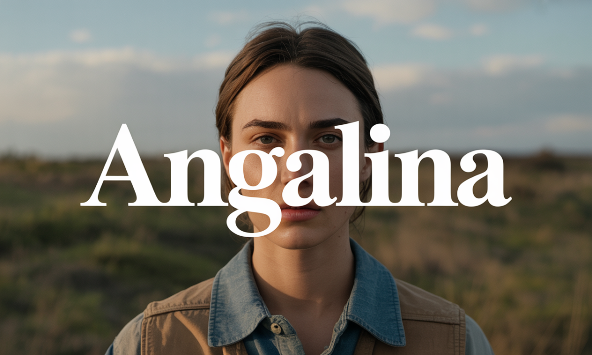 Illustration de Angalina, Prénoms