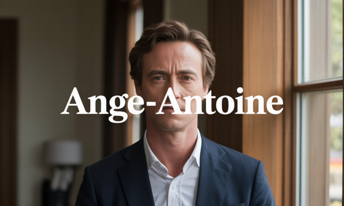 Illustration de Ange-antoine, Prénoms