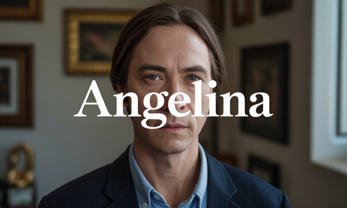 Illustration symbolique liée à l’origine du prénom Angelina