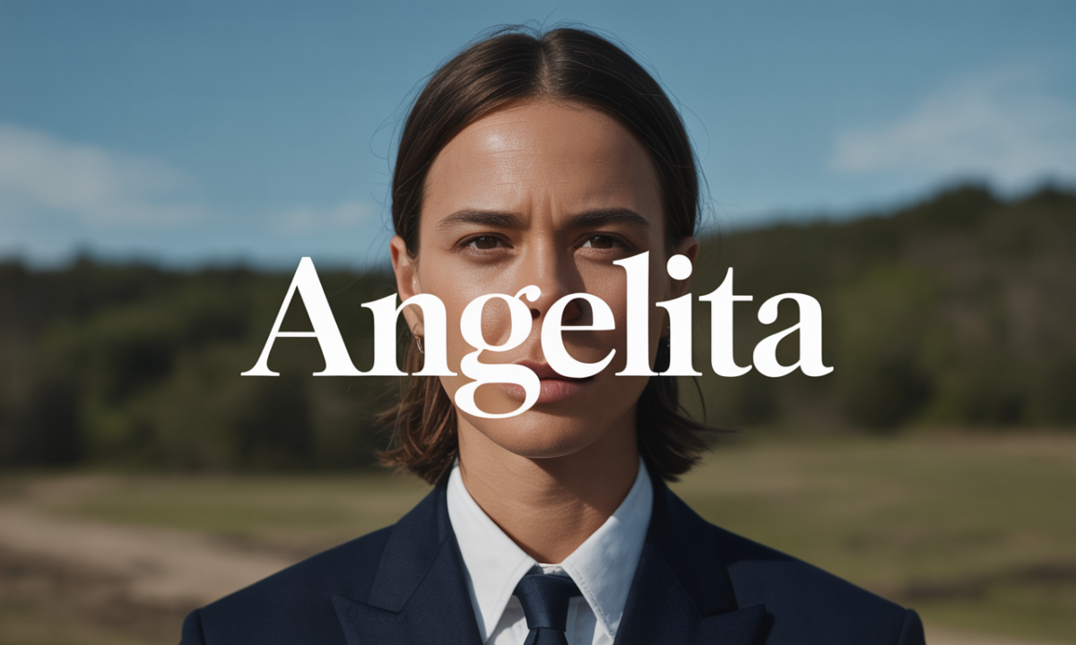 Illustration symbolique liée à l’origine du prénom Angelita