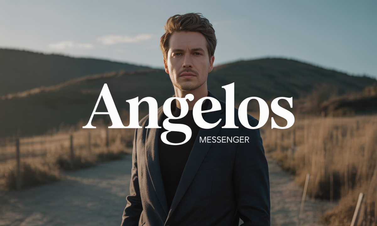 Illustration symbolique liée à l’origine du prénom Angelos