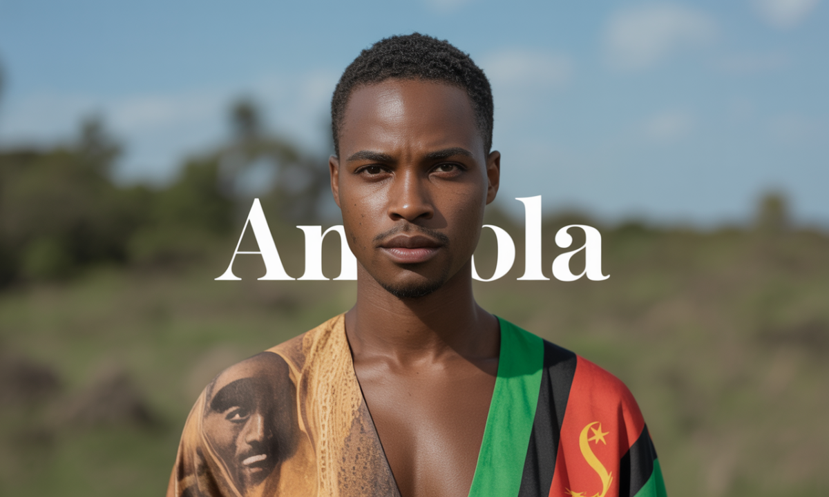 Illustration liée à l’origine et à l’histoire du nom de famille Angola