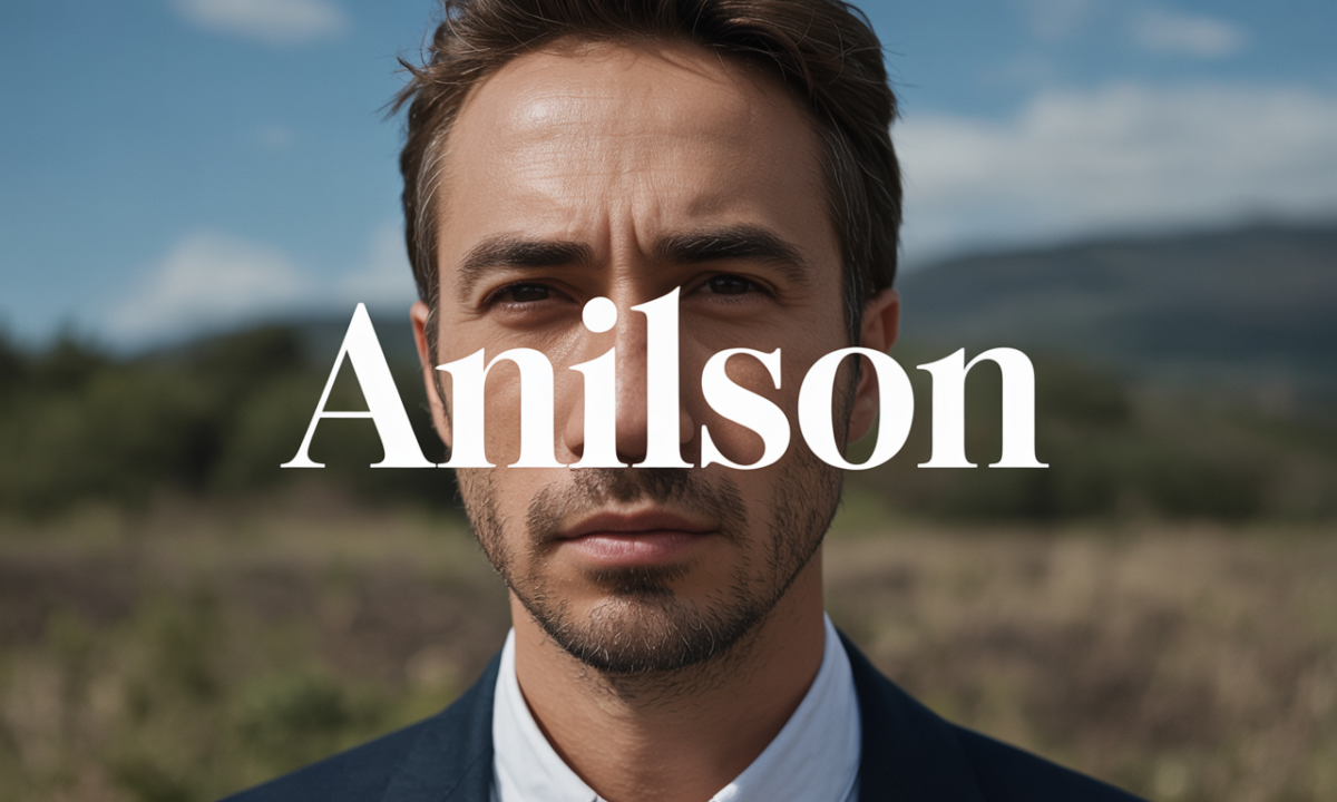 Illustration symbolique liée à l’origine du prénom Anilson