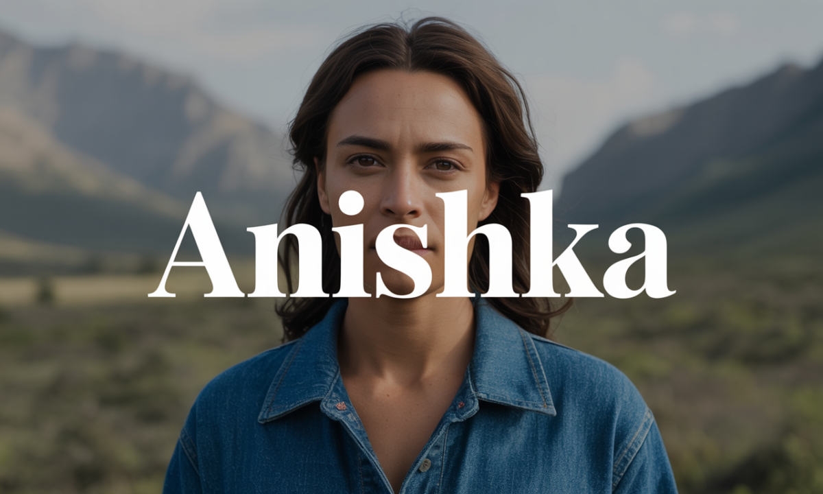 Illustration symbolique liée à l’origine du prénom Anishka