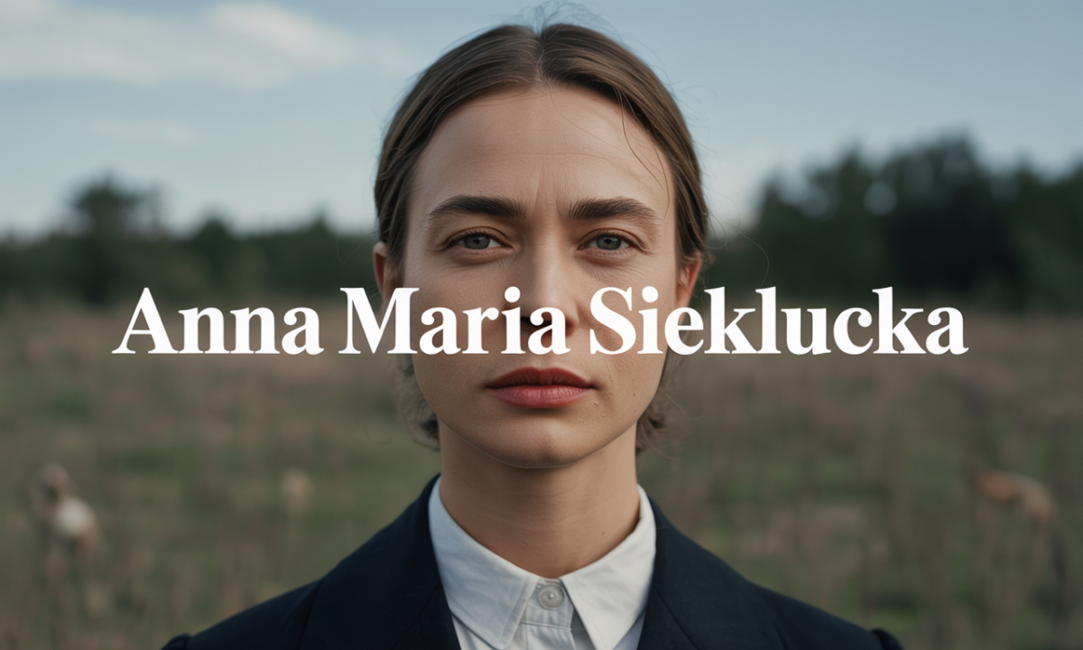 Illustration de Anna Maria Sieklucka, personnalité publique