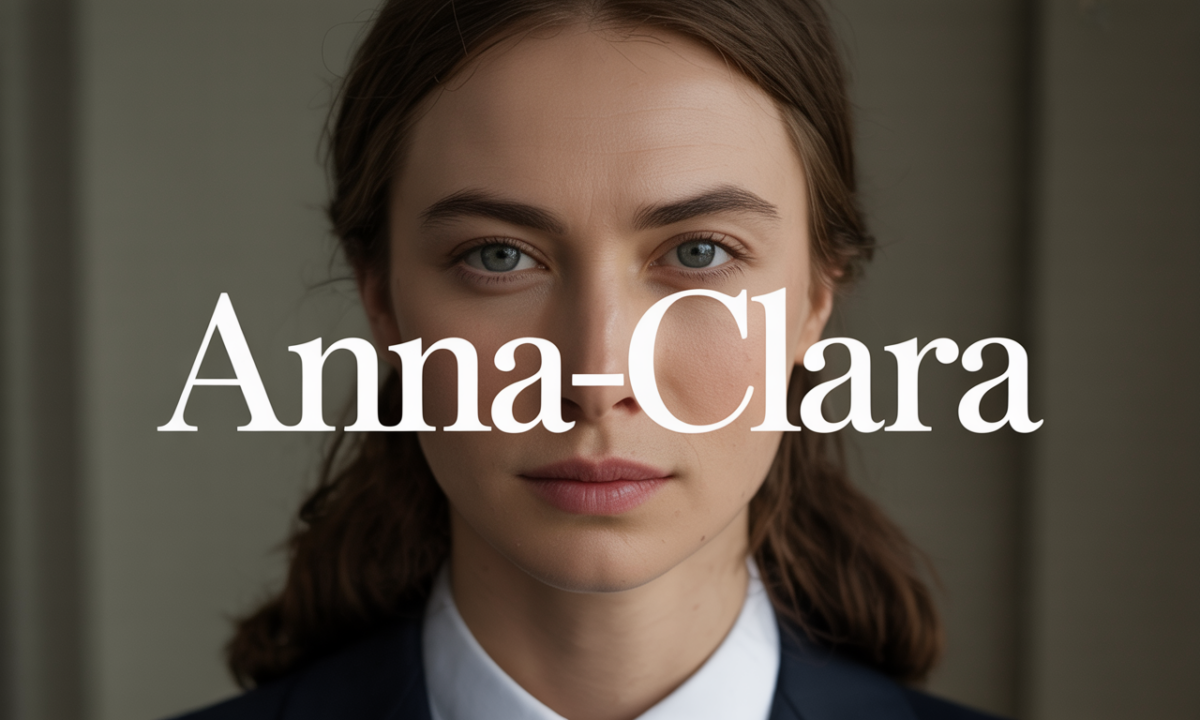 Illustration symbolique liée à l’origine du prénom Anna-clara