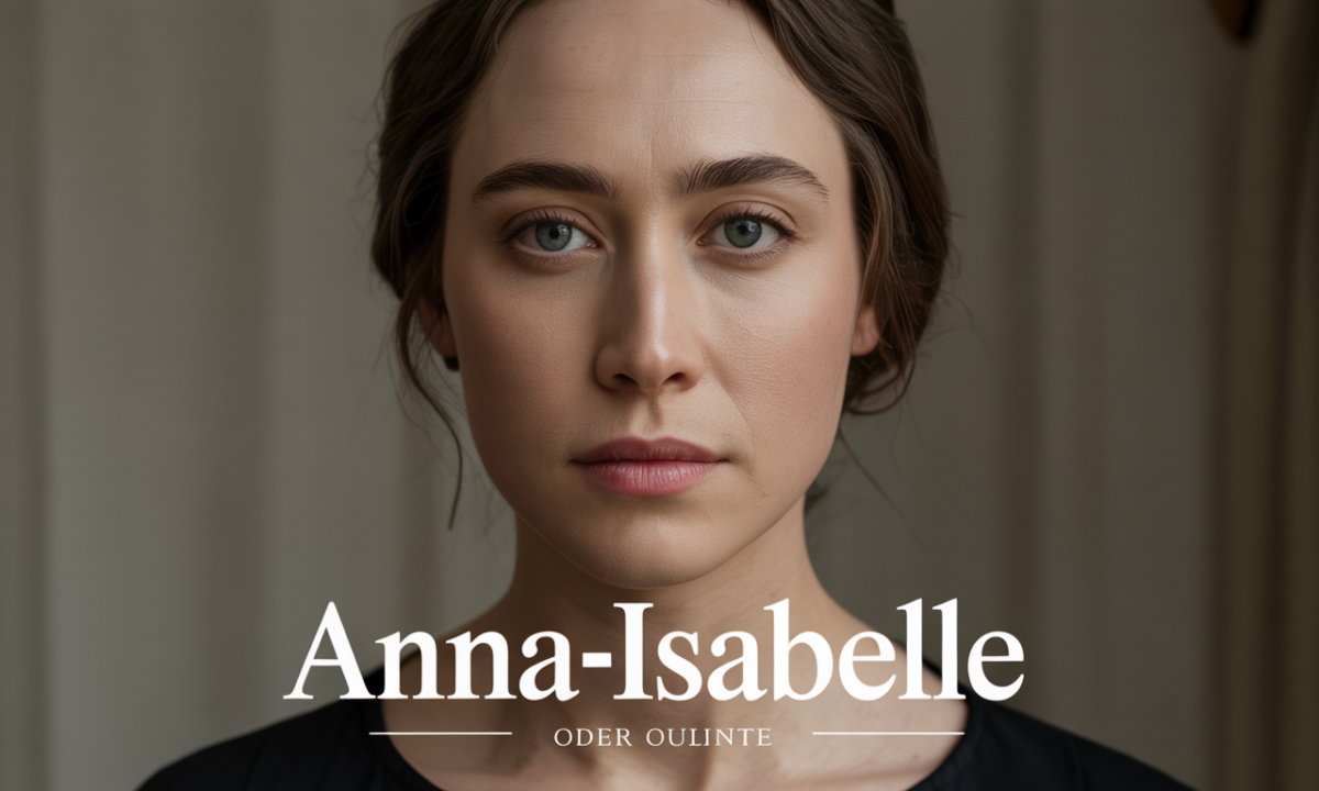 Illustration symbolique liée à l’origine du prénom Anna-isabelle