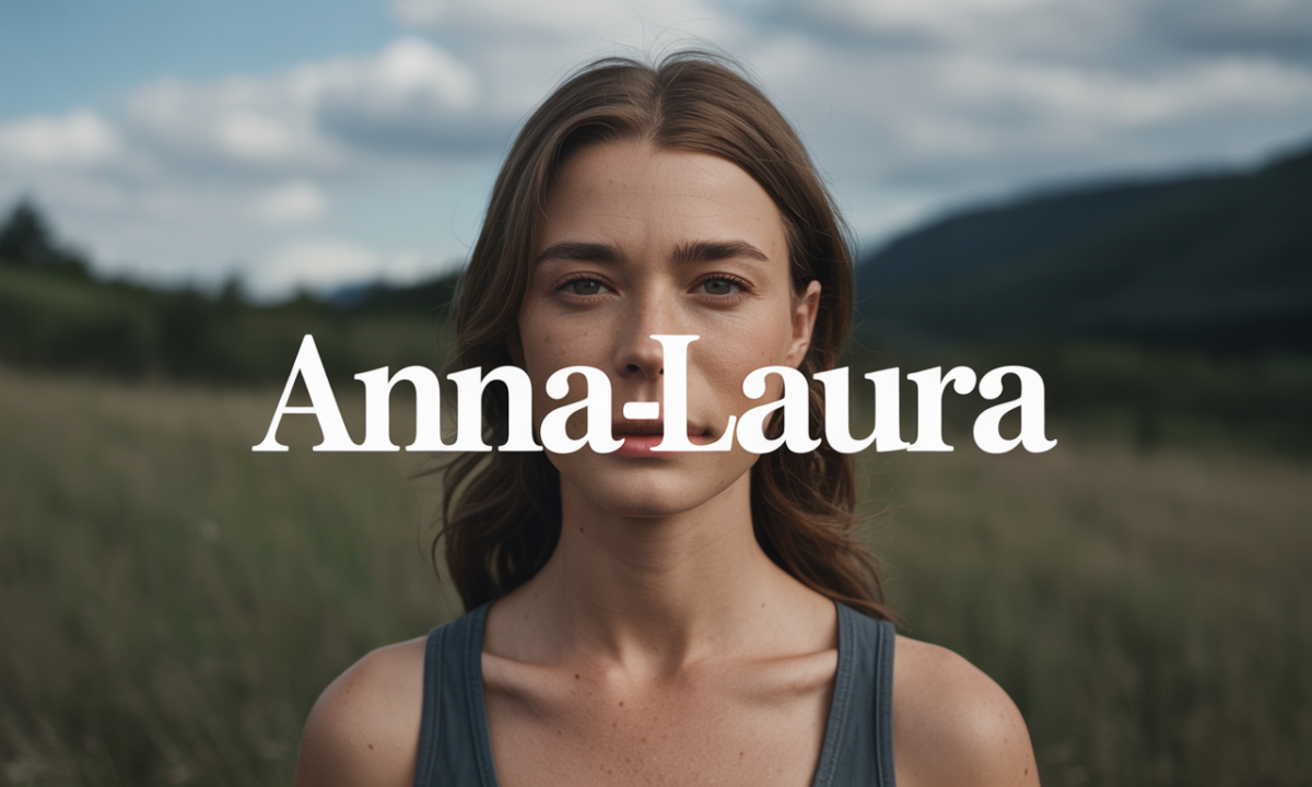 Illustration symbolique liée à l’origine du prénom Anna-laura