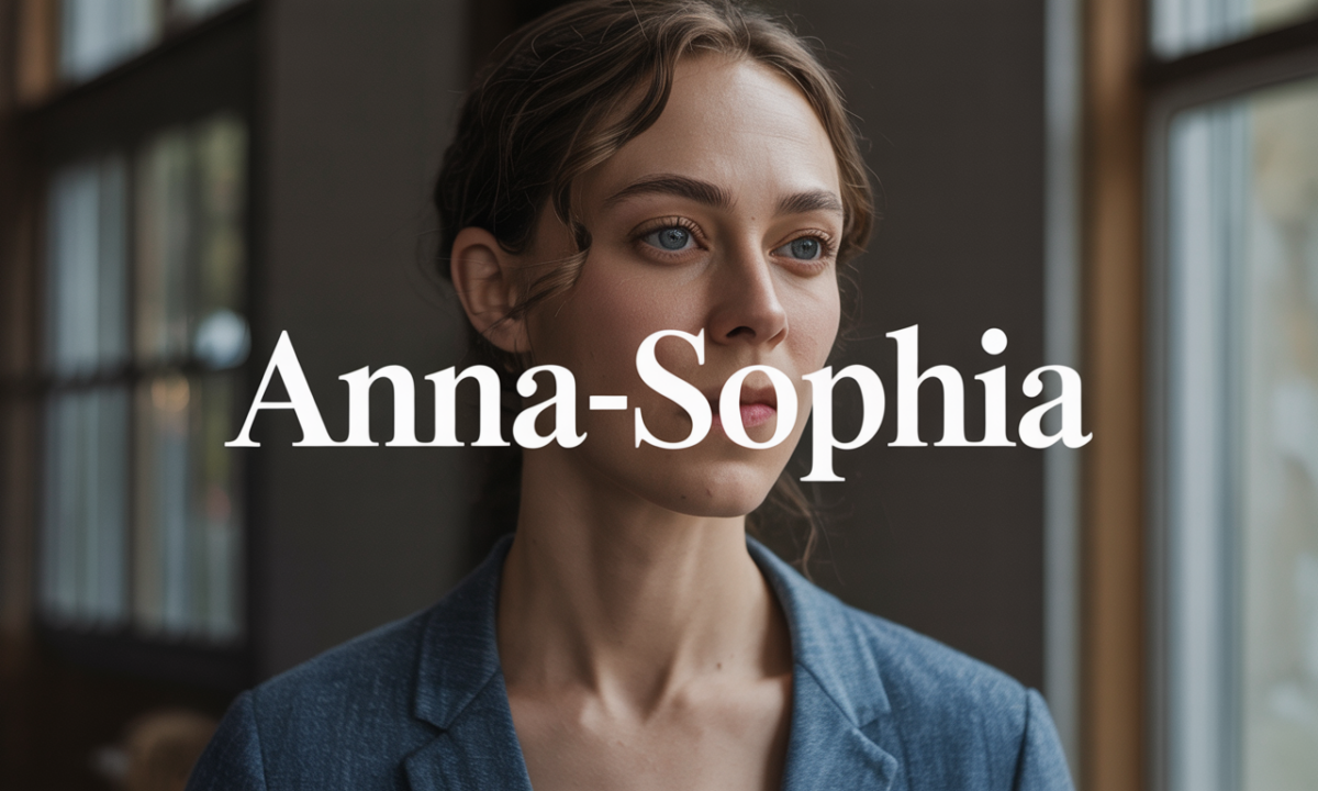 Illustration symbolique liée à l’origine du prénom Anna-sophia