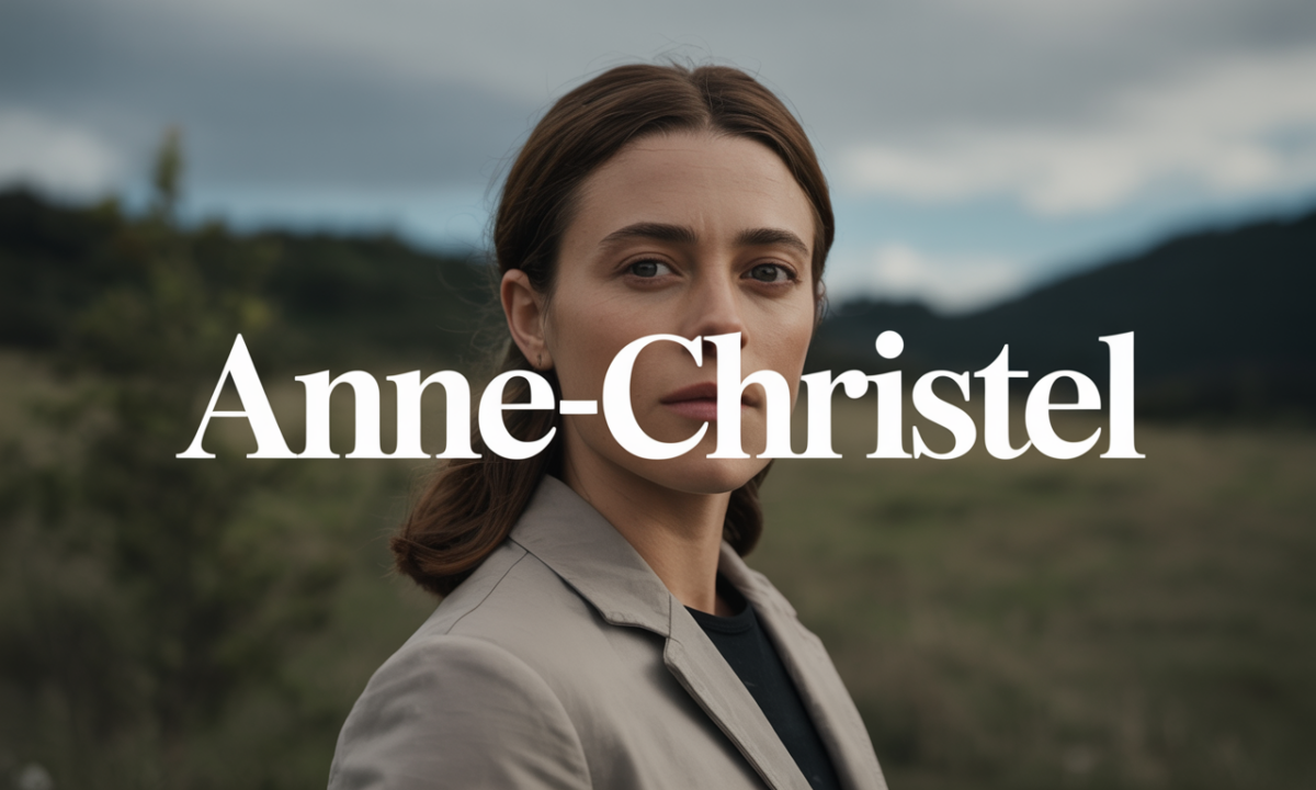 découvrez anne-christel, une personne passionnée et inspirante, dont le parcours unique et les réalisations remarquables captivent et motivent.