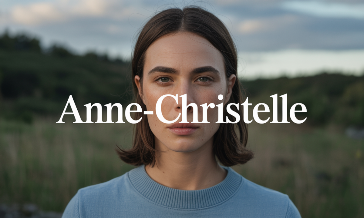découvrez anne-christelle, une personnalité inspirante et dynamique, passionnée par ses projets et engagée dans son domaine.