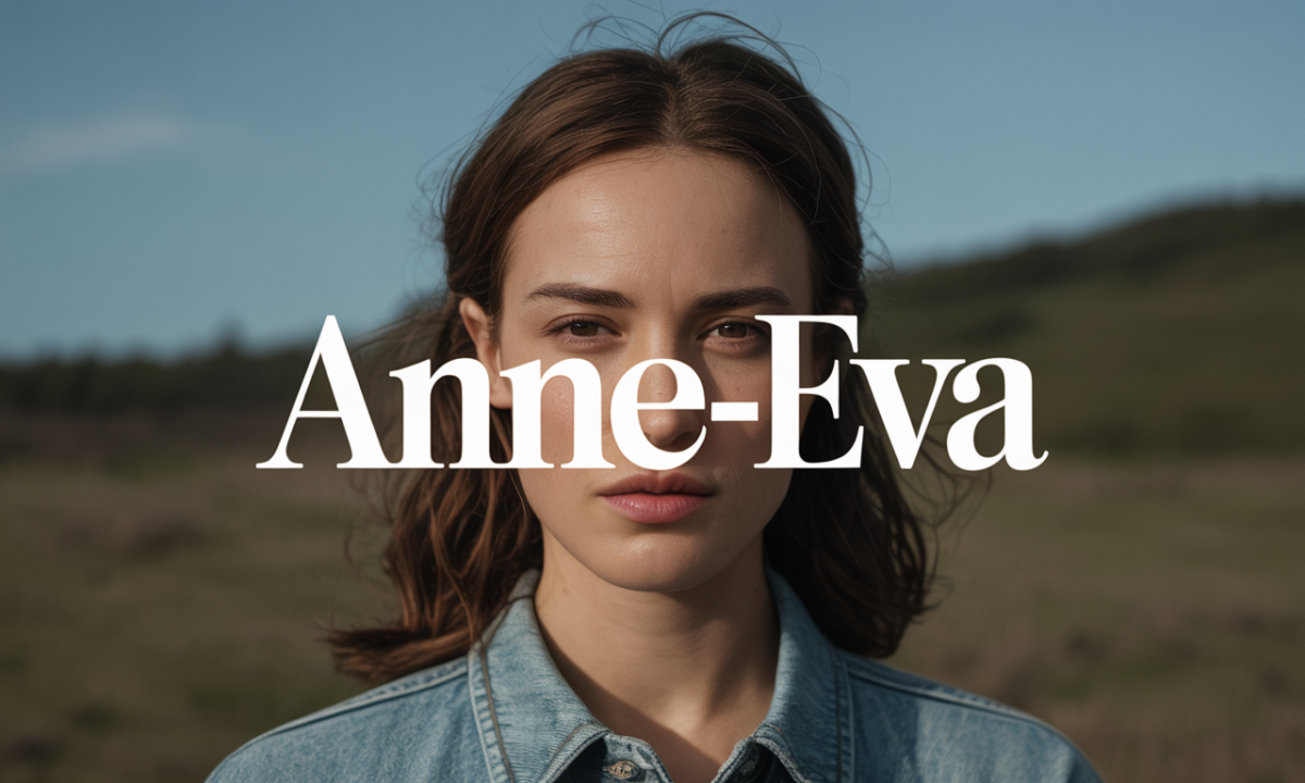 anne-eva, un prénom élégant et intemporel, parfait pour une identité pleine de charme et de personnalité.