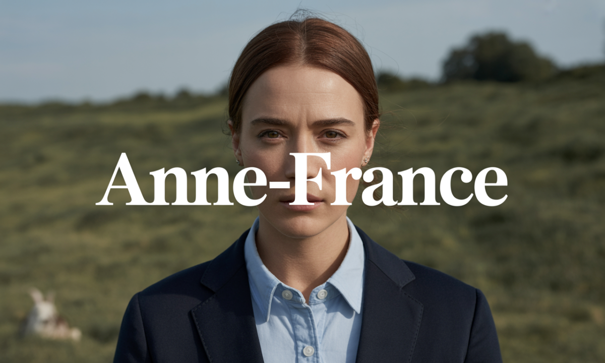 Illustration symbolique liée à l’origine du prénom Anne-france