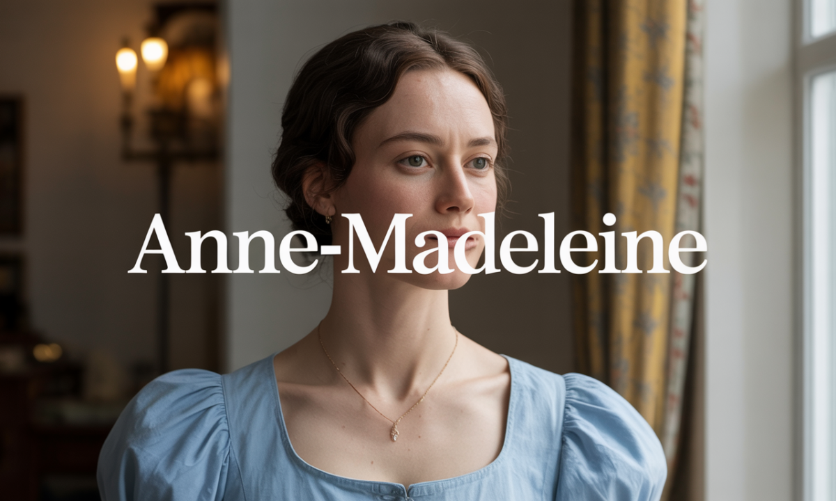 Illustration de Anne-madeleine, Prénoms